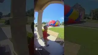 What A Arm #viral #funny #trending #memes #bounce #bouncehouse #baseball #throw #power #kids #bad
