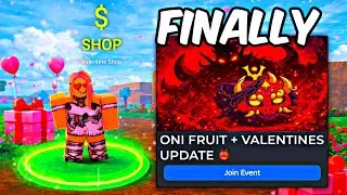 Oni Fruit OFFICIALLY HERE! + Valentines Event in Blox Fruits