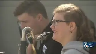 Sherrard Band - Director David Grayson & Evan Gagliardo on KWQC