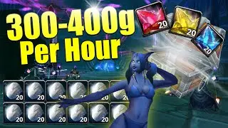 TBC 300-400 Gold per hour - Mana tombs stealth farm!