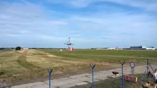 Boeing 747-4B5 Korean Air landing at Prague
