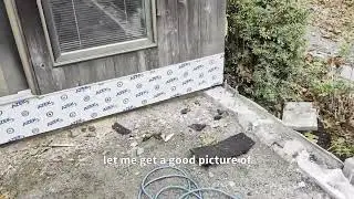 Patio Transformation in Progress | Bluestone Patio & Stone Veneer Install