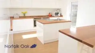 Wooden Oak Worktops Traditional Plank