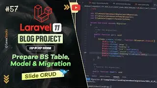 Slide CRUD: Prepare Table, Model & Migration in Laravel 11 – Step 58
