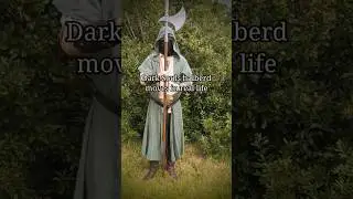 Dark Souls halberd moveset IRL #darksouls #halberd #eldenring #fromsoftware