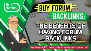 Buy Forum Backlinks - The Benefits of Having Forum Backlinks
