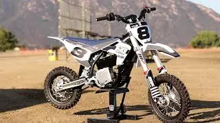 First time on Husqvarna EE5 motocross electric dirtbike