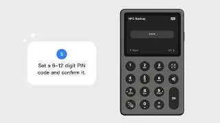 Enter Backup When Pressing NFC During Mnemonic Creation