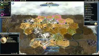 Civilization V G&K Multiplayer Game 025 Duel vs Moriarte: France (Gameplay/Commentary) Part 2/3