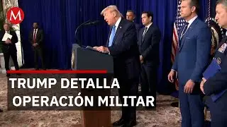 Trump detalla c&oacute;mo se ejecut&oacute; la operaci&oacute;n militar en Venezuela