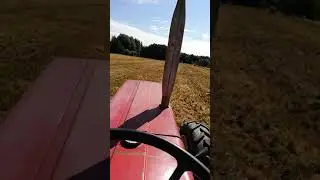 Ploegen met 533   goudland met woelers.