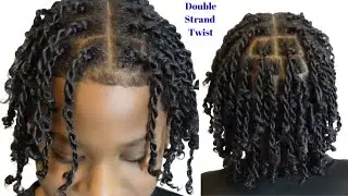 Men Double Strand Twist | How To : Double Strand Twist | Men Two Strand Twist
