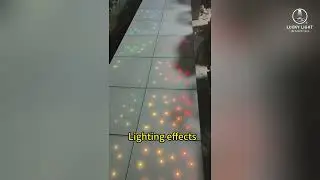 white led dance floor lighting effects