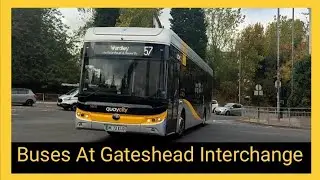 Buses At Gateshead Interchange! (04/10/2024)