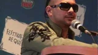 Sean Paul Press Conference Quebec City Summer Festival 2009 Pt.1