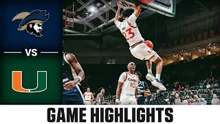 Charleston Southern vs. Miami Game Highlights | 2024-25 ACC Men's Basketball