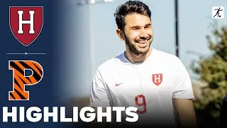 Harvard vs Princeton | NCAA College Soccer | Highlights - October 28, 2023
