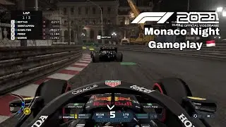 F1 2021 -Monaco Grand Prix Night gameplay (PS5) [1080P60FPS]