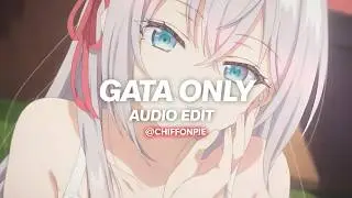 Gata Only (Slowed + Reverbed/Tiktok Version) - Floyymenor ft. Cris Mj『edit audio』