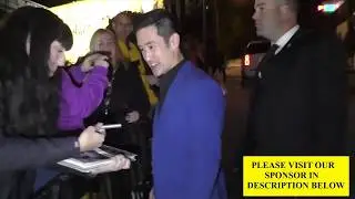 Mike Moh outside the EW Party at Chateau Marmont in West Hollywood