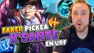 👑 &iexcl;FAKER JUEGA K'SANTE POR PRIMERA VEZ EN URF CON SU VUELTA A COREA!