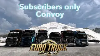 🚚 Euro Truck Simulator 2 | SUBSCRIBER only Public Convoy | #ets2 #livestream | RK LIVE // UNLOCKED 🚚