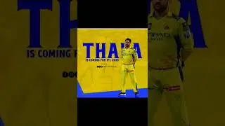 CSK returns of 2026 @chennaiipl @chennaiipl