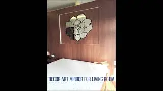 ART LIVING ROOM MIRROR DECORATE