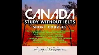 Canada Toronto: Study and work Review Program : Sept 2020 intake
