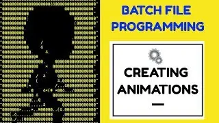 Create Animation using Batch File