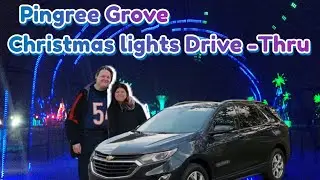 Pingree Grove Christmas lights Drive -Thru. 