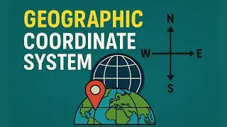 What is a Geographic Coordinate System #coordinatesystem #gis #mapping #arcgis #qgis #geography #wgs