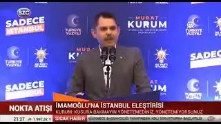 Akp Adayı Murat Kurum Bolu ile Bor İl&ccedil;esini Karıştırdı