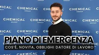 Piano di emergenza ed evacuazione | Chemical Consulting - Dott. Nicola Giudice