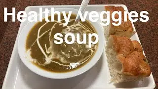 Make this vegetable soup for dinner/Healthy mixed vegetables soup for dinner/veggies cozy soup