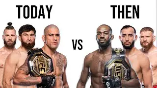 UFC Top Contenders Today VS 5 Years Ago  (Every Weight Class)