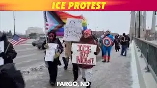 BREAKING NEWS: Saturday Afternoon ICE Protest In Fargo-Moorhead