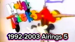 Edited Recreation Airing Of Mickey Mouse Tracks 1992-2003 