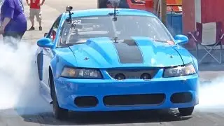 TWIN 88mm Turbo Big Block Chevy Powered MUSTANG!