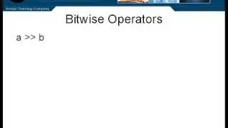java tutorial Lesson9 Bitwise Operators