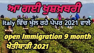 Italy open immigration 2021,#europetohpunjabi #Italian to punjabi #italyagriculturework