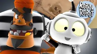 Cap sur la Plan&egrave;te des Pirates ! 🦜🏴&zwj;☠️ |  Robin le Robot | Dessins anim&eacute;s pour enfants