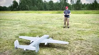 3DLabPrint B 25J Mitchell – Maiden flight