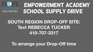 Empowerment Academy ANNOUNCEMENT