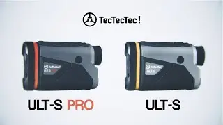 TecTecTec ULT-X, ULT-S and ULT-S PRO Golf Rangefinders with Stabilization