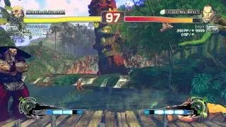 Ultra Street Fighter IV battle: Gouken vs Dan