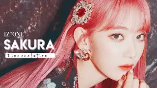 IZ*ONE - Sakura (Line Distribution All Korean Albums + Singles)
