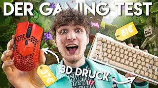 3D gedruckte GAMING MAUS & TASTATUR im TEST | Marius Angeschrien