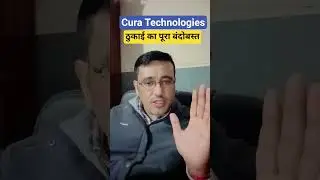 Cura Technologies share latest news today / ठुकाई का पूरा बंदोबस्त