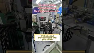 EPDM rubber O-ring bonding machine.#oringbondingmachine #epdm #rubber #silicone